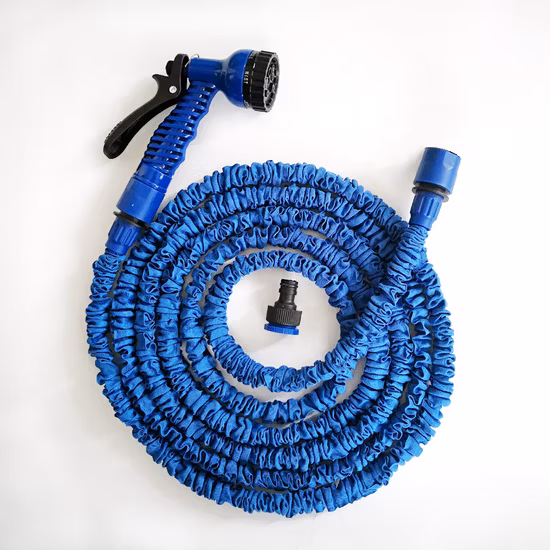 Magischer Wasserschlauch, 15 m, für Autowaschanlagen, erweiterbarer Hochdruck-Gartenschlauch