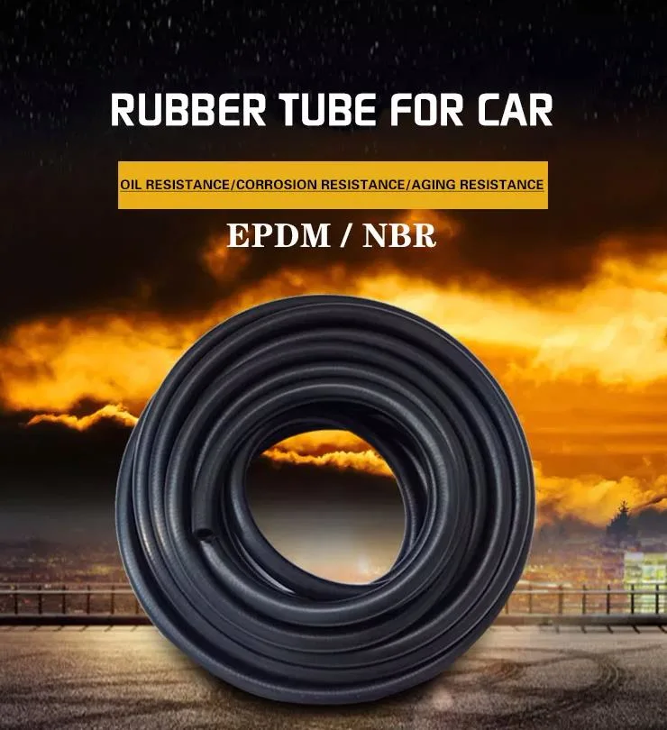 Made in China NBR EPDM Black Rubber Hoses Cars Trucks and Agricultural Machinery Radiator Cooling Fuel Hose