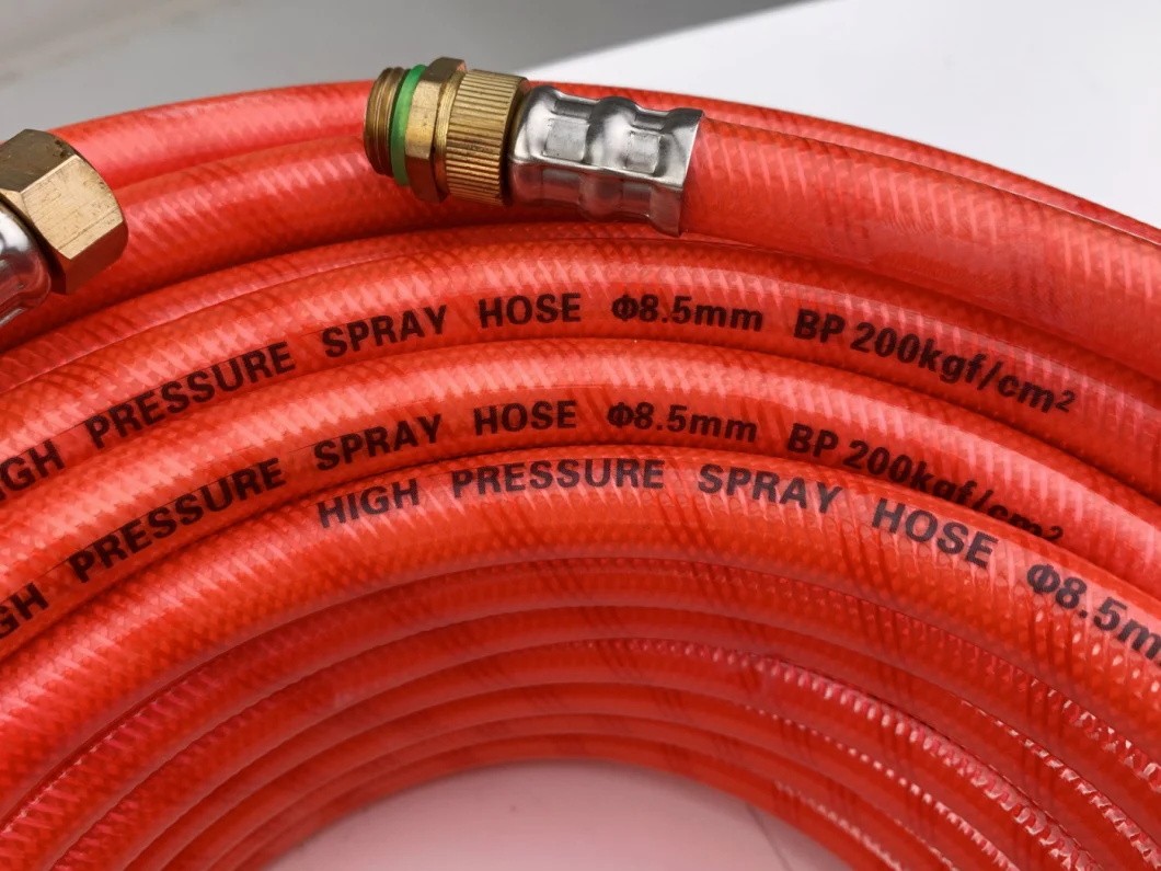 3 Layer Flexible PVC High Pressure Spray Hose Pipe Tube Industrial Agriculture Sprayer Water Hose Garden Irrigation Hose