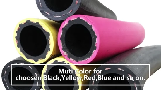 Hochwertiger, textilverstärkter 20bar flexibler Mehrzweck-Kompressor-Gummi-Luftschlauch