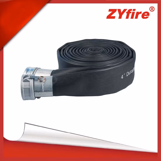 Zyfire Superior großer Durchmesser, 4 Bar, niedrige Durchlässigkeit, landwirtschaftliche Bewässerung, PVC-Duraline-Layflat-Schlauch, Fabriklieferant